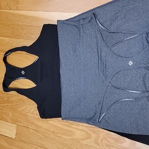 LOT of TWO Lululemon Cool Racerback Tank Tops